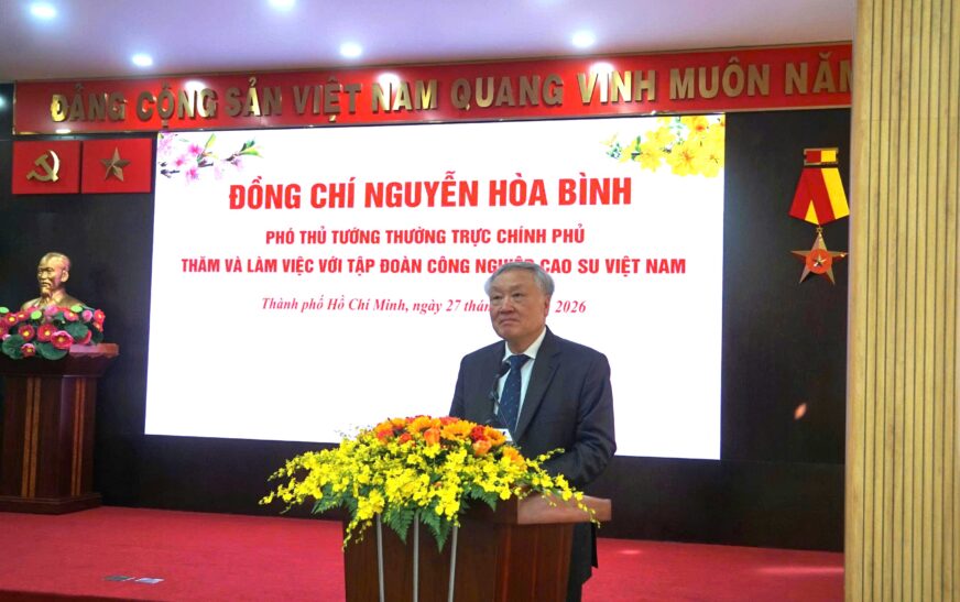 PHÓ THỦ TƯỚNG THƯỜNG TRỰC NGUYỄN HÒA BÌNH LÀM VIỆC TẠI VRG: KHẲNG ĐỊNH VỊ THẾ DẪN DẮT TRONG LĨNH VỰC NÔNG NGHIỆP