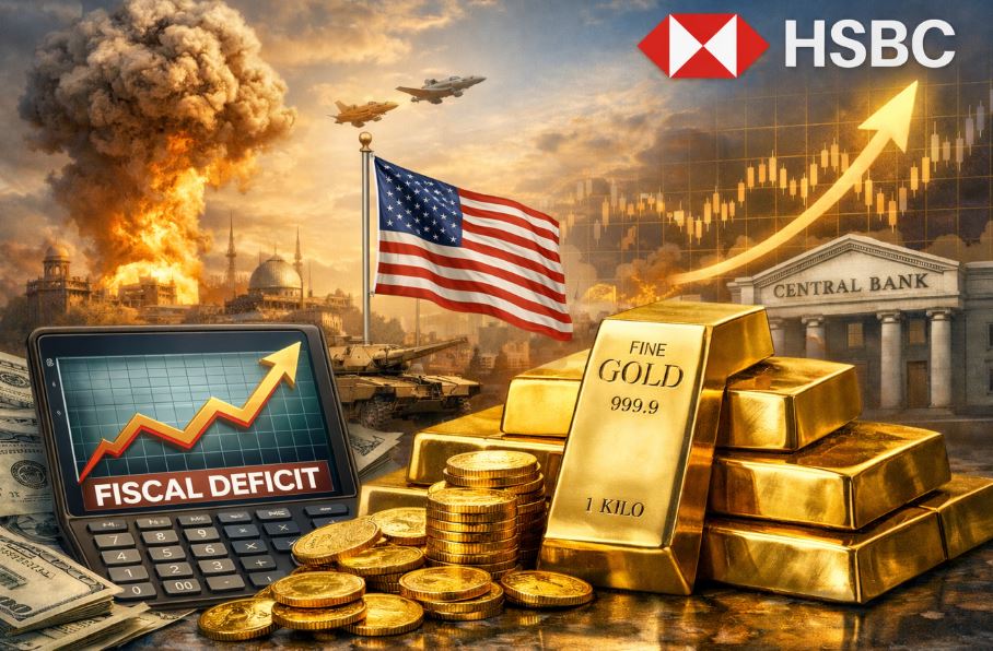 Giá vàng chờ giá dầu giảm