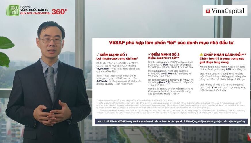 Chiến lược định vị giá trị dài hạn của VinaCapital VSAF
