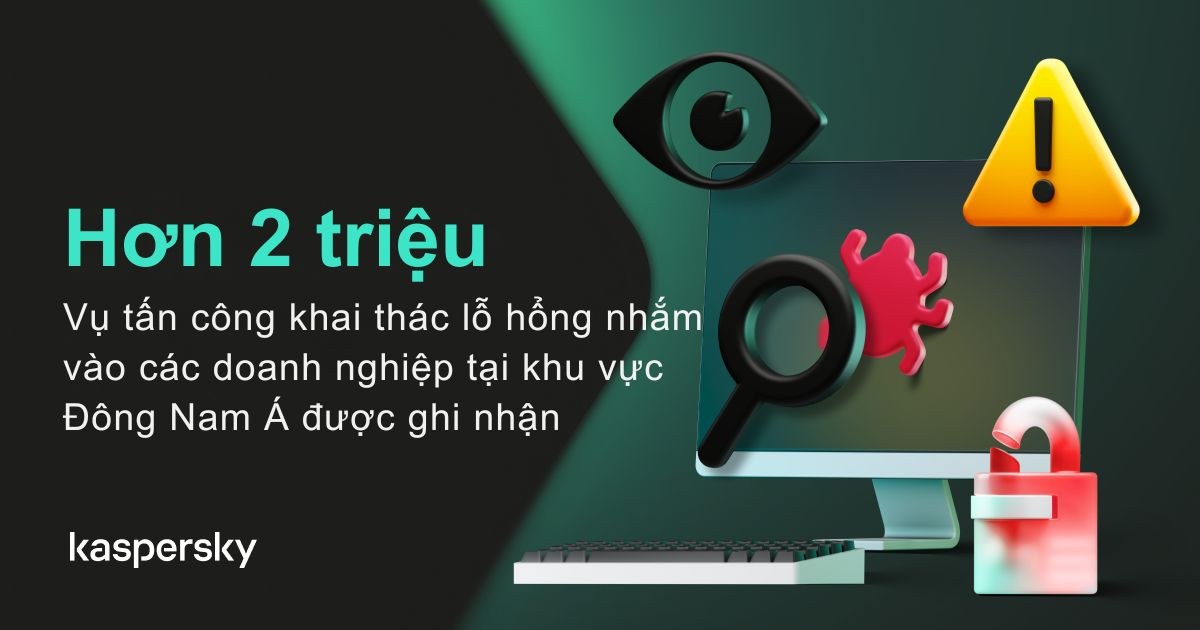 Biểu đồ minh họa các loại tấn công exploit và RDP phổ biến
