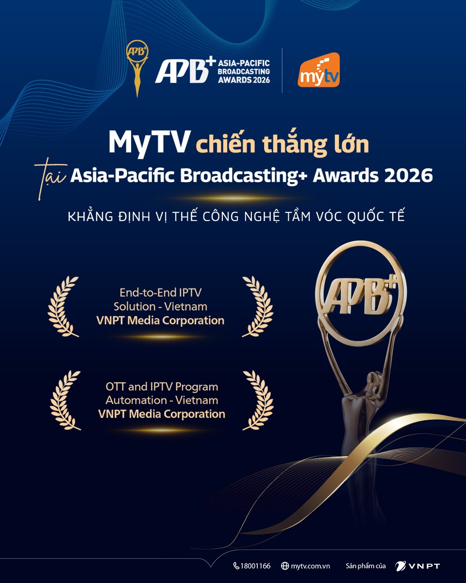Giao diện MyTV Hospitality trên TV khách sạn với thông điệp chào mừng cá nhân hóa