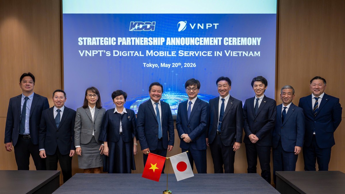 Sắp có nhà mạng ‘cá nhân hóa’ cho giới trẻ: VNPT bắt tay KDDI