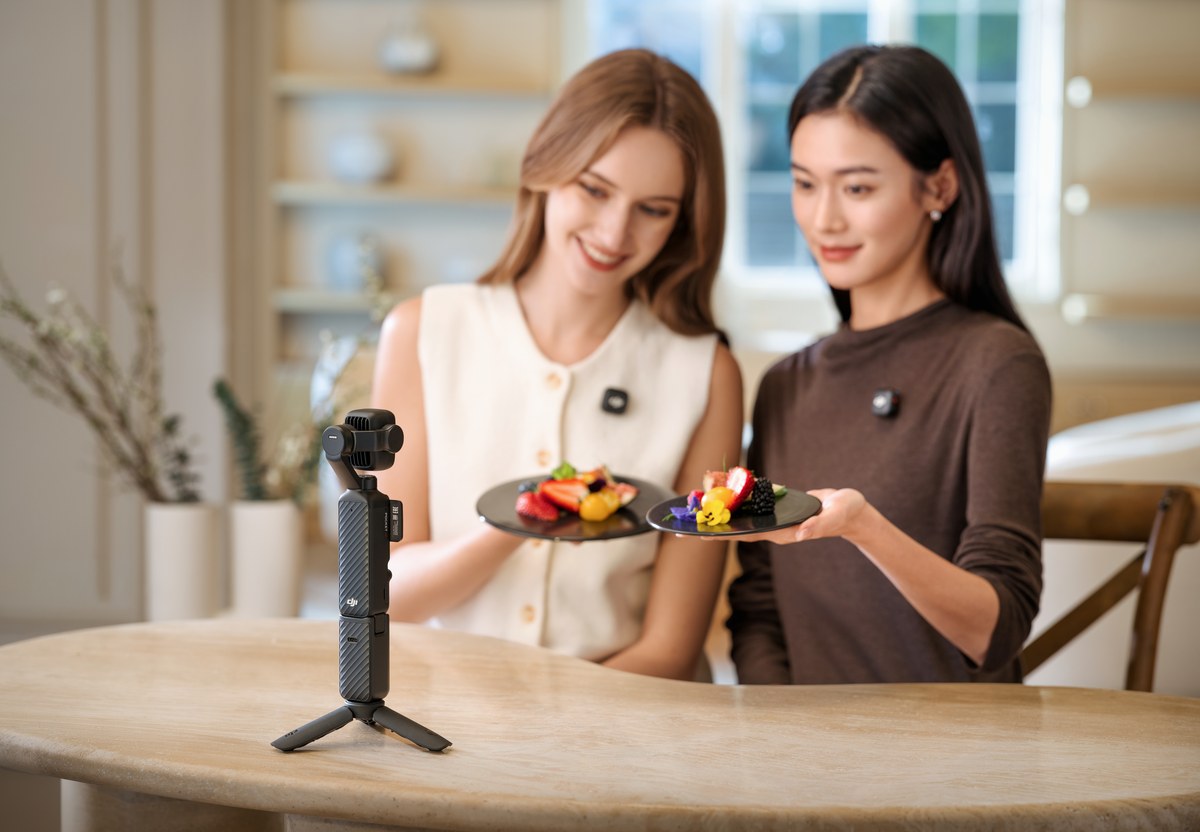 DJI Osmo Pocket 4 Pro giúp các nhà sáng tạo dễ dàng ghi lại nội dung đa dạng
