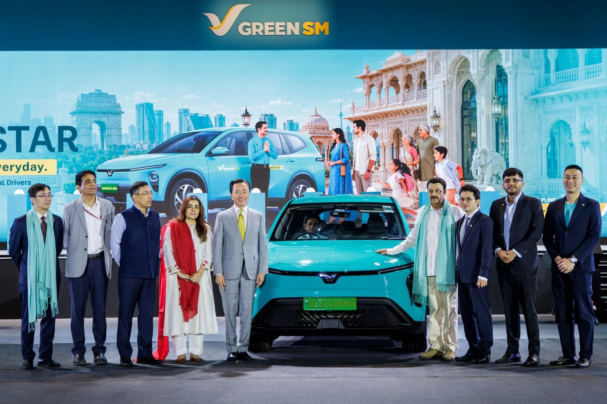 GREEN SM ra mắt taxi thuần điện Ấn Độ, chinh phục thị trường thứ 5