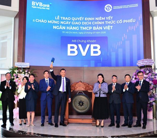 CỔ PHIẾU BVB CỦA NGÂN HÀNG BẢN VIỆT CHÍNH THỨC NIÊM YẾT TRÊN HOSE