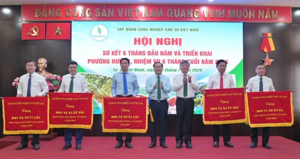 Tập Đoàn Công Nghiệp Cao Su Việt Nam (VRG) sơ kết 6 tháng đầu năm 2026: Lợi nhuận đạt hơn 6.000 tỷ đồng, bứt phá cho mục tiêu tăng trưởng hai con số