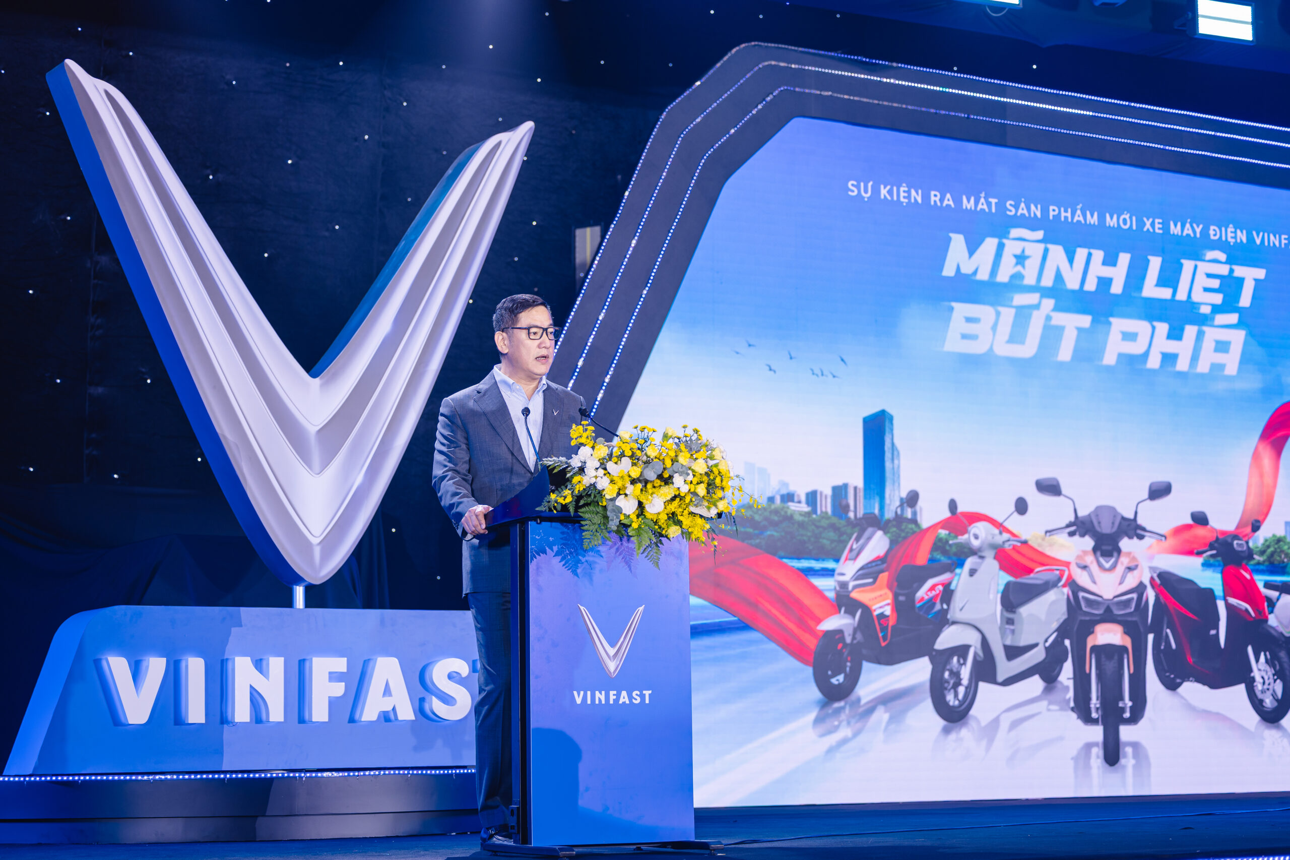 Ông Hoàng Hà - Tổng Giám đốc Xe máy điện VinFast thị trường Việt Nam