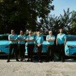 Đội ngũ tài xế Green SM bên cạnh dàn taxi thuần điện tại Đan Mạch