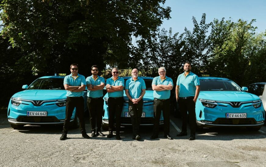 Green SM chính thức ra mắt dịch vụ taxi thuần điện tại Đan Mạch