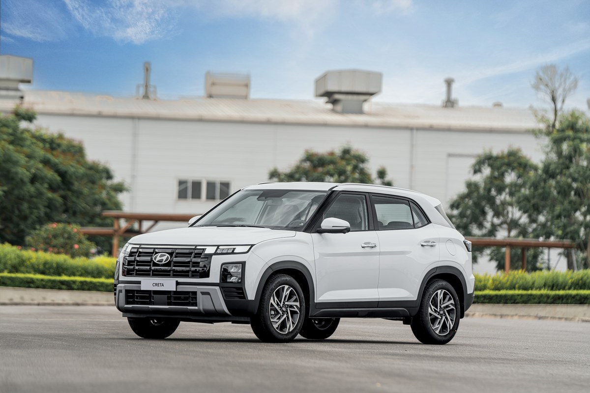 Hyundai Creta là mẫu SUV bán chạy của thương hiệu trong tháng 6