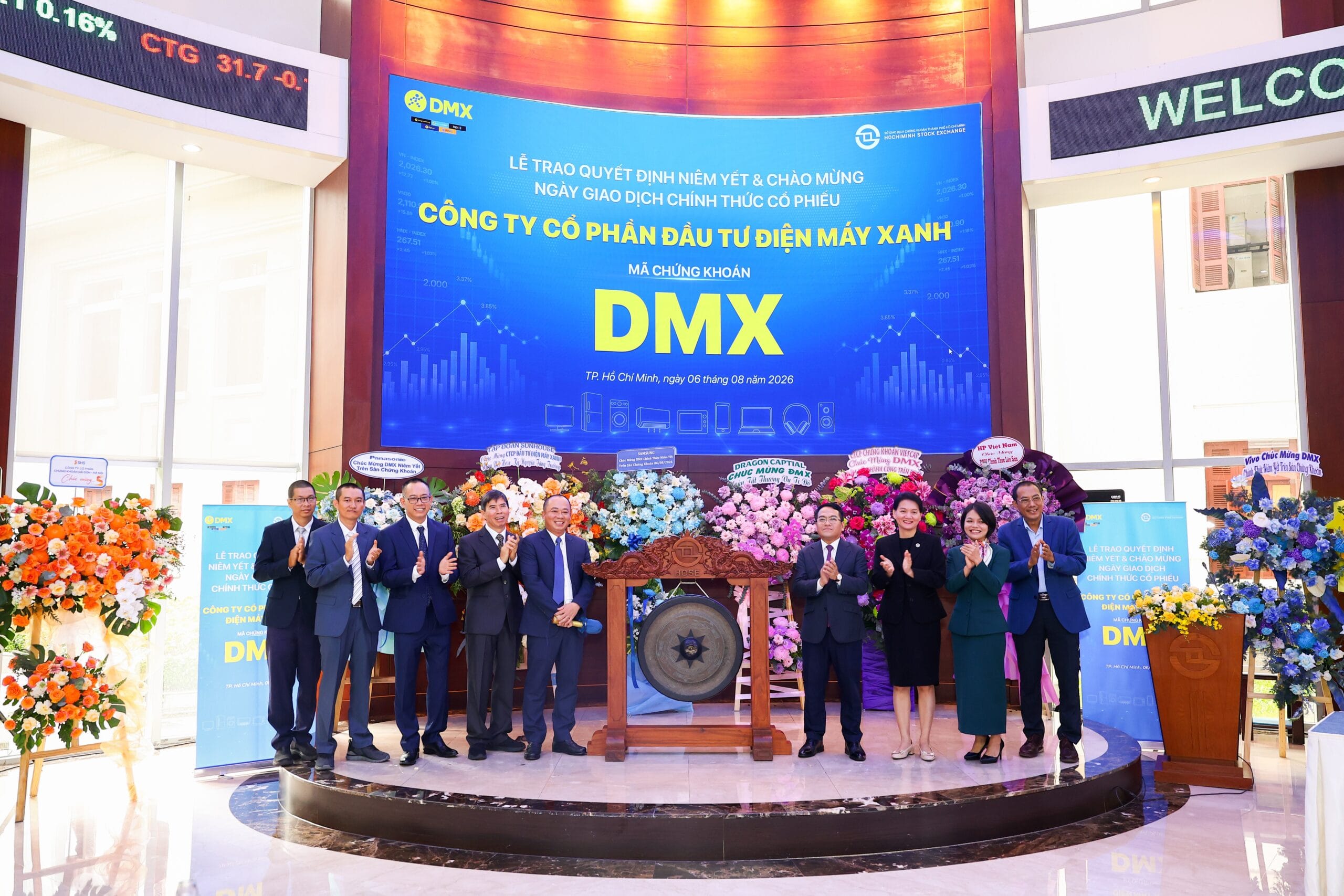 Cổ phiếu Điện Máy Xanh chính thức lên sàn HOSE: CEO Đoàn Văn Hiểu Em và khát vọng ‘Vượt đỉnh IPO, nhân đôi giá trị’