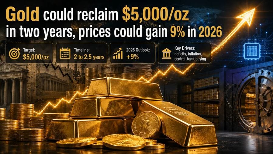 Chuyên gia quản lý quỹ: Vàng mở ra chu kỳ bứt phá mới, hướng tới mốc 5.000 USD