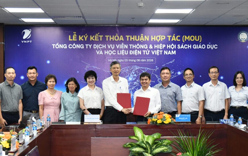 VNPT VinaPhone và VAEDR hợp tác phát triển học liệu số