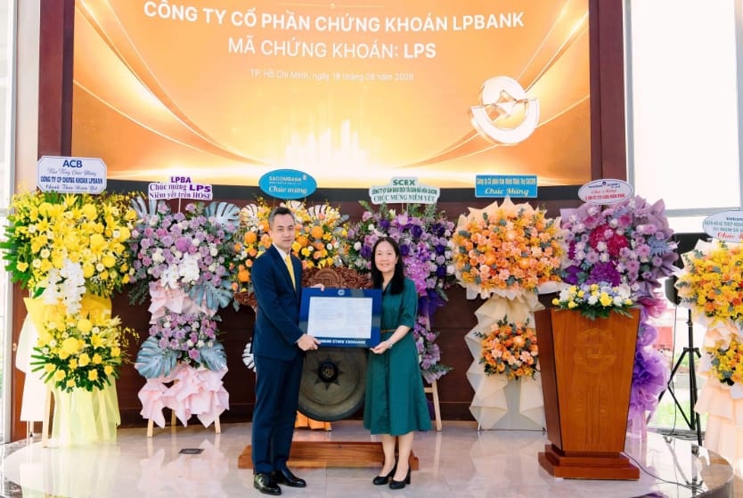 LPBS chính thức niêm yết trên sàn HOSE, mở ra hành trình phát triển mới