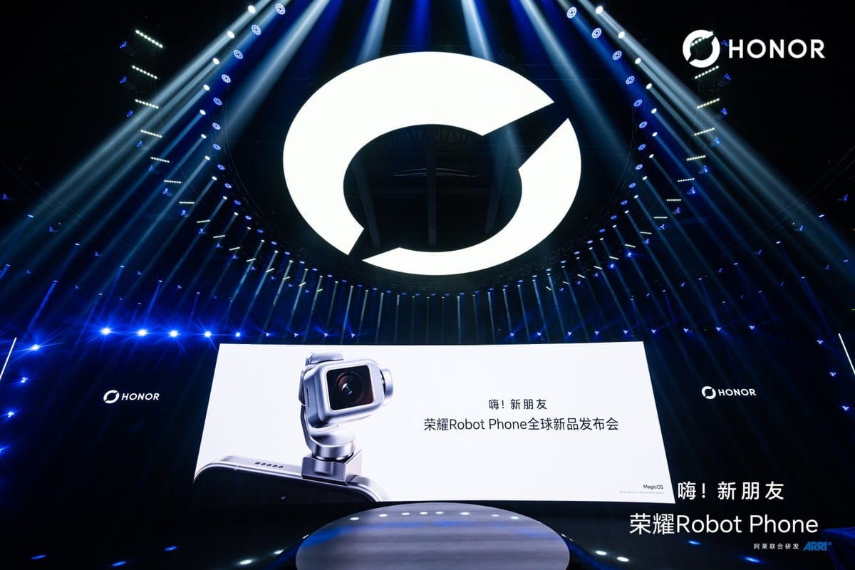 HONOR giới thiệu Robot Phone với khả năng quay phim AI ấn tượng