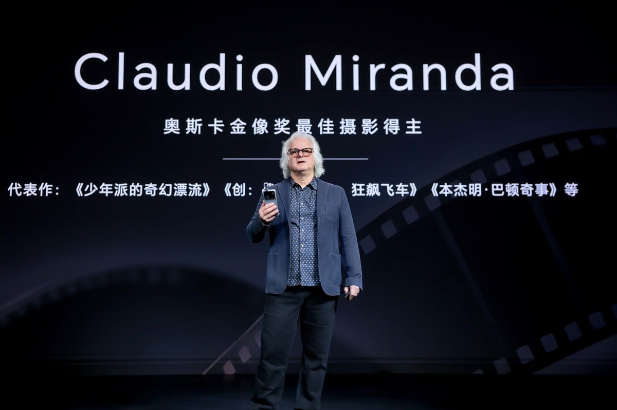 Claudio Miranda, chủ nhân giải Oscar, chia sẻ tại sự kiện hợp tác HONOR và ARRI
