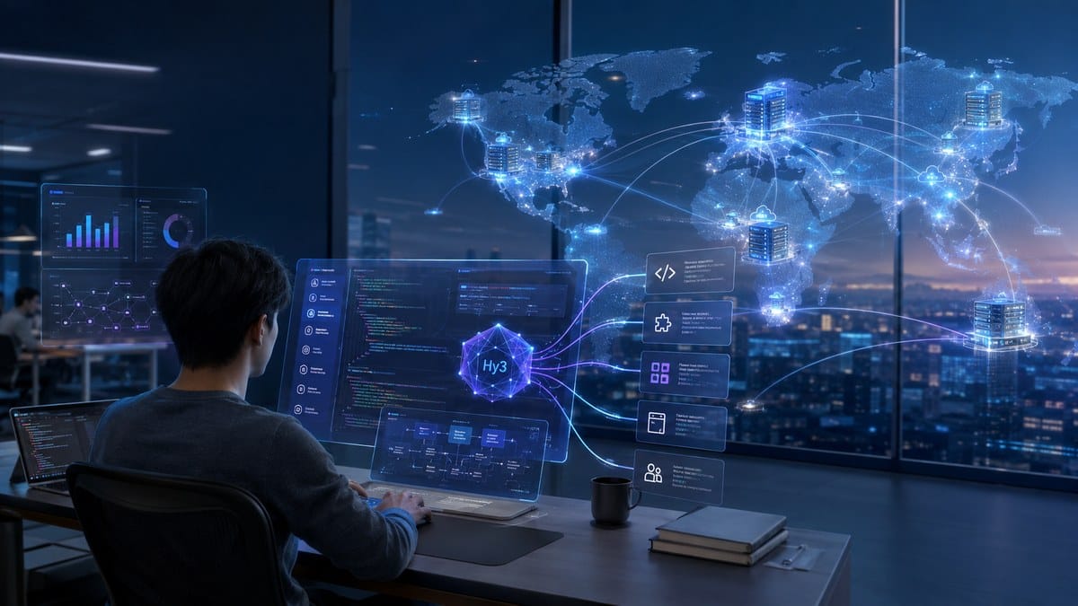 Tencent Chính Thức Ra Mắt Mô Hình HY3 trên Toàn Cầu