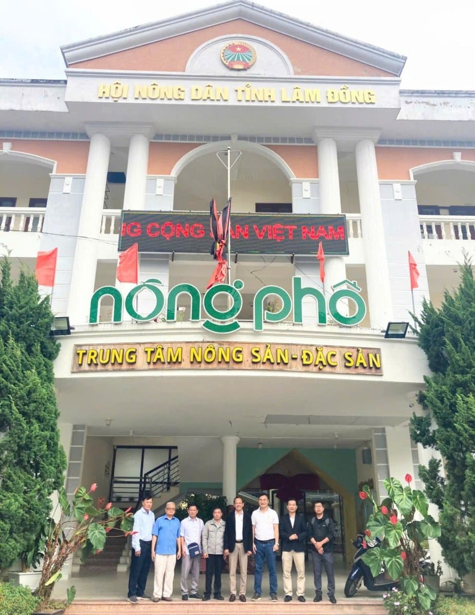 VFAEA và Hội Nông dân Lâm Đồng thúc đẩy chuyển đổi số