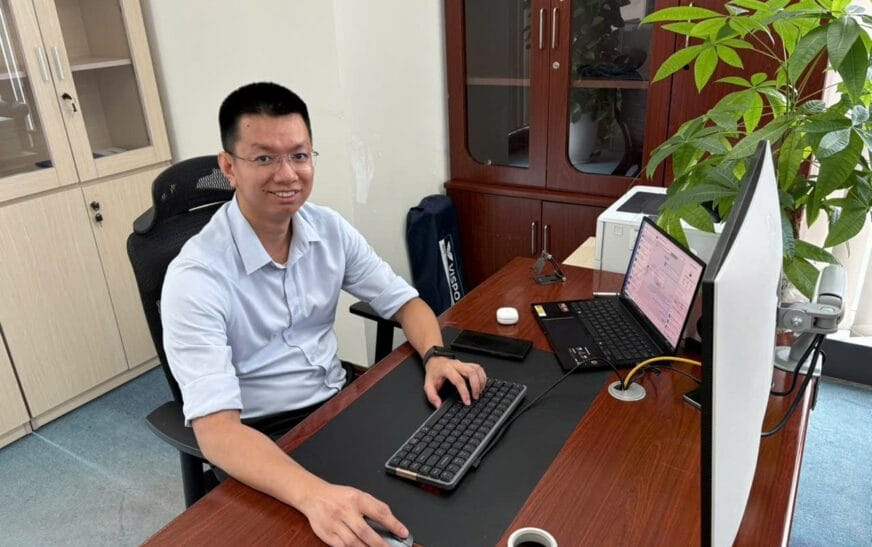 Ông Đỗ Kế Công, Giám đốc Trung tâm Sản phẩm khách hàng Tổ chức Doanh nghiệp, TCT Dịch vụ Viễn Thông - Tập đoàn VNPT