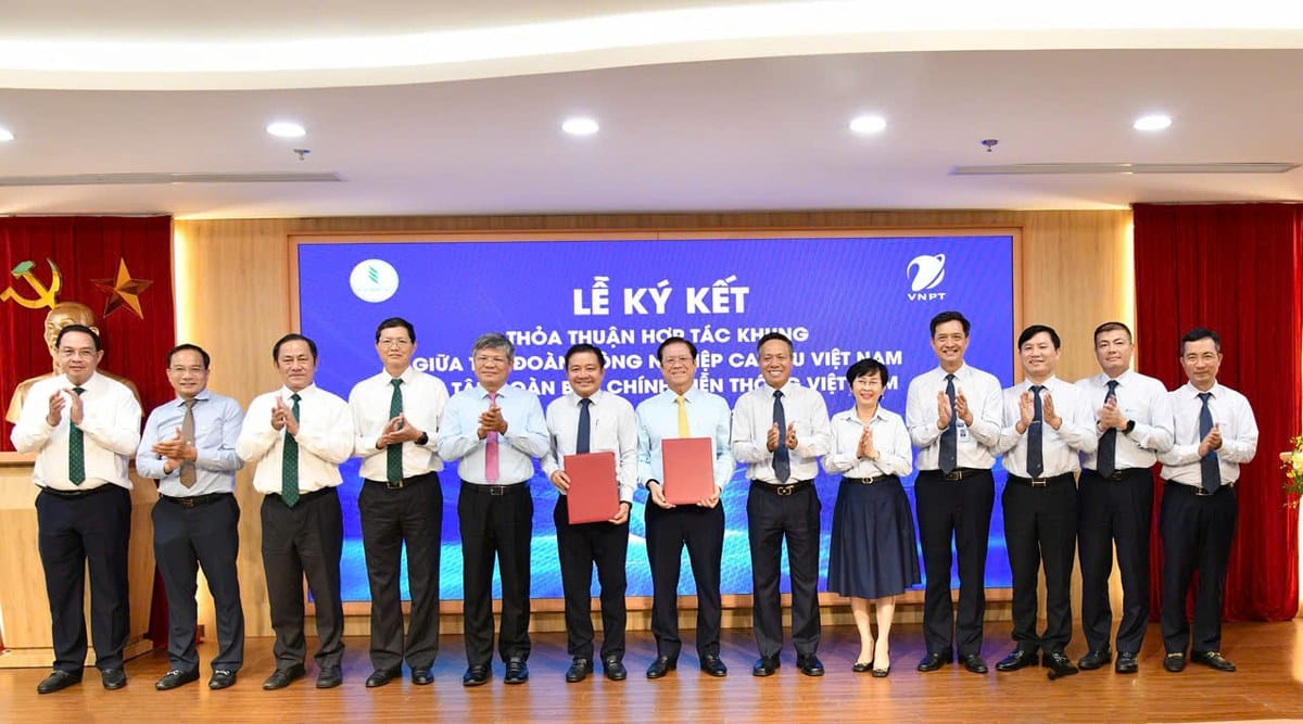 VNPT và VRG nghiên cứu mô hình khu công nghiệp công nghệ số