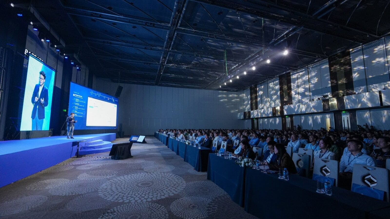 Toàn cảnh Enterprise AI Summit 2026 tại TP.HCM, nơi Base.vn giới thiệu Base 2.0 — Ảnh: Base.vn