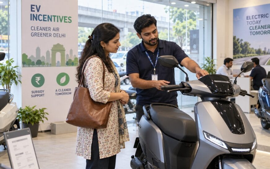 Delhi thử kéo xe điện vào đời sống bằng khoản hỗ trợ dễ nhìn thấy