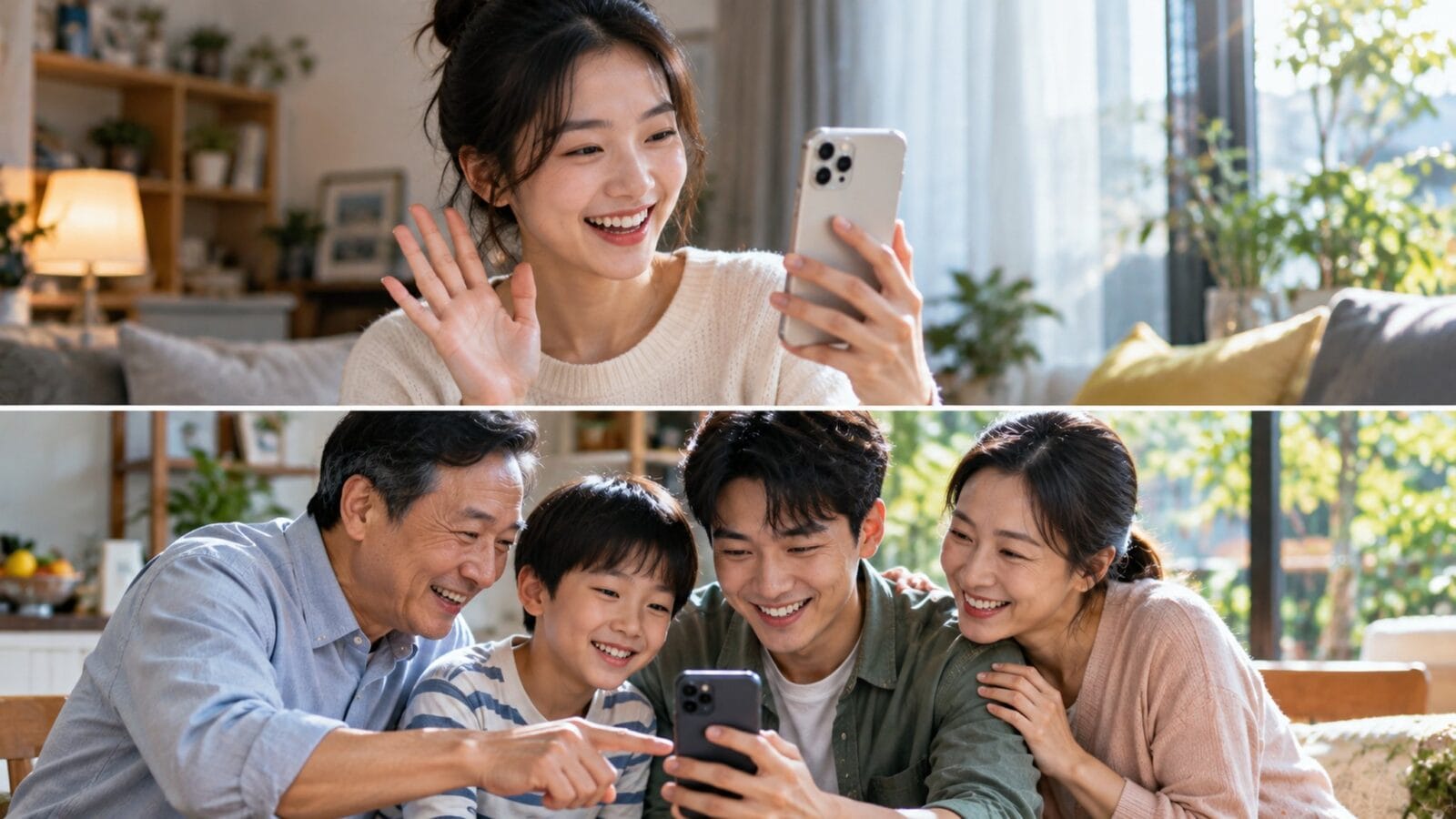 Liên lạc qua điện thoại giúp các thành viên duy trì kết nối trong đời sống hàng ngày — Ảnh: Minh họa