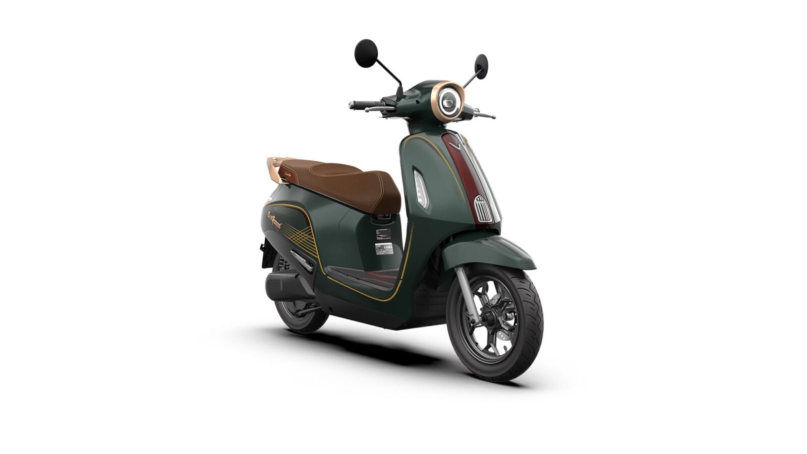 Khoang cốp Evo Grand có dung tích 35 lít khi không lắp pin phụ — Ảnh: VinFast