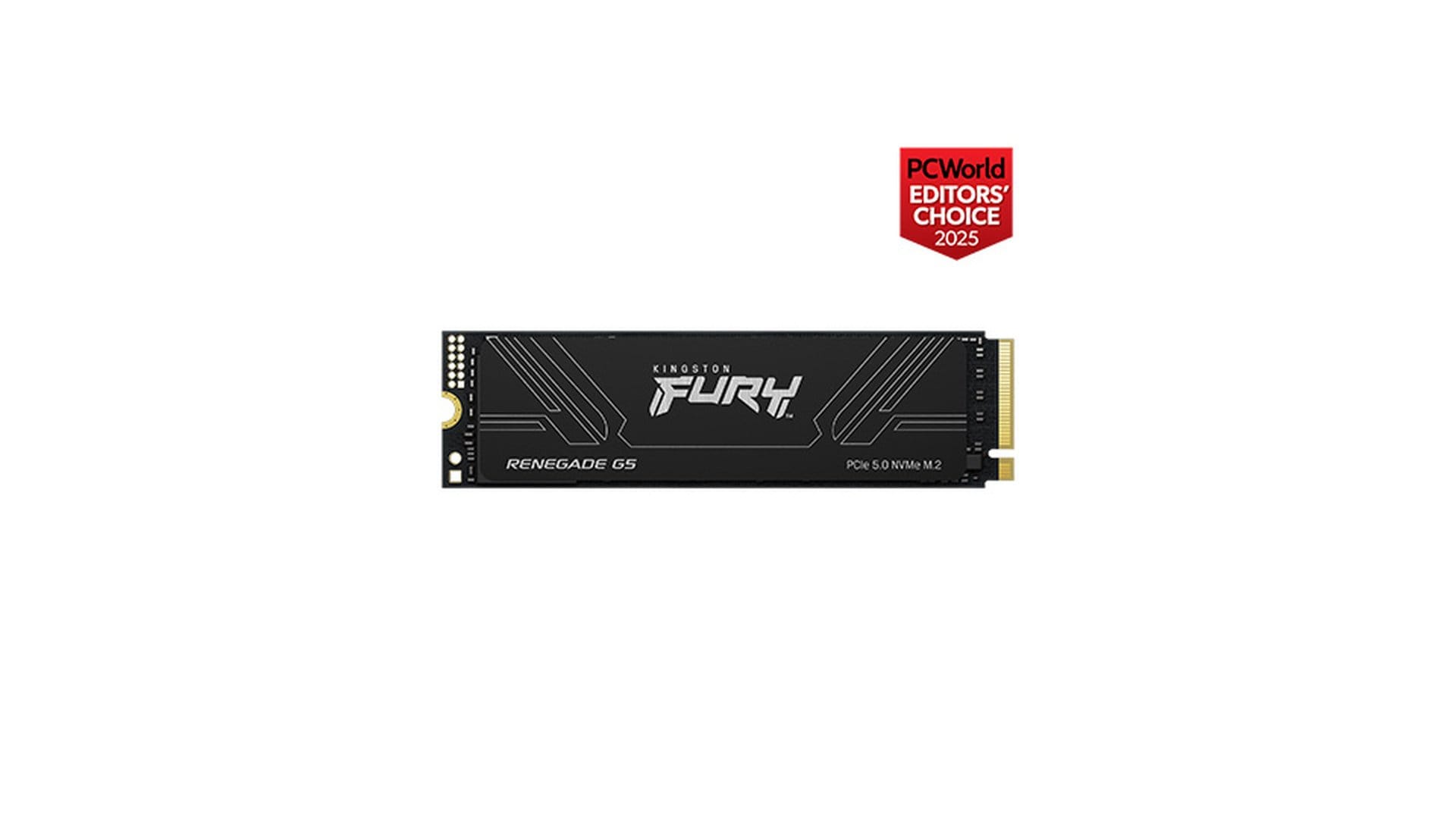 SSD Kingston FURY Renegade G5 PCIe 5.0 NVMe M.2 thuộc nhóm hiệu năng cao. Ảnh: Kingston
