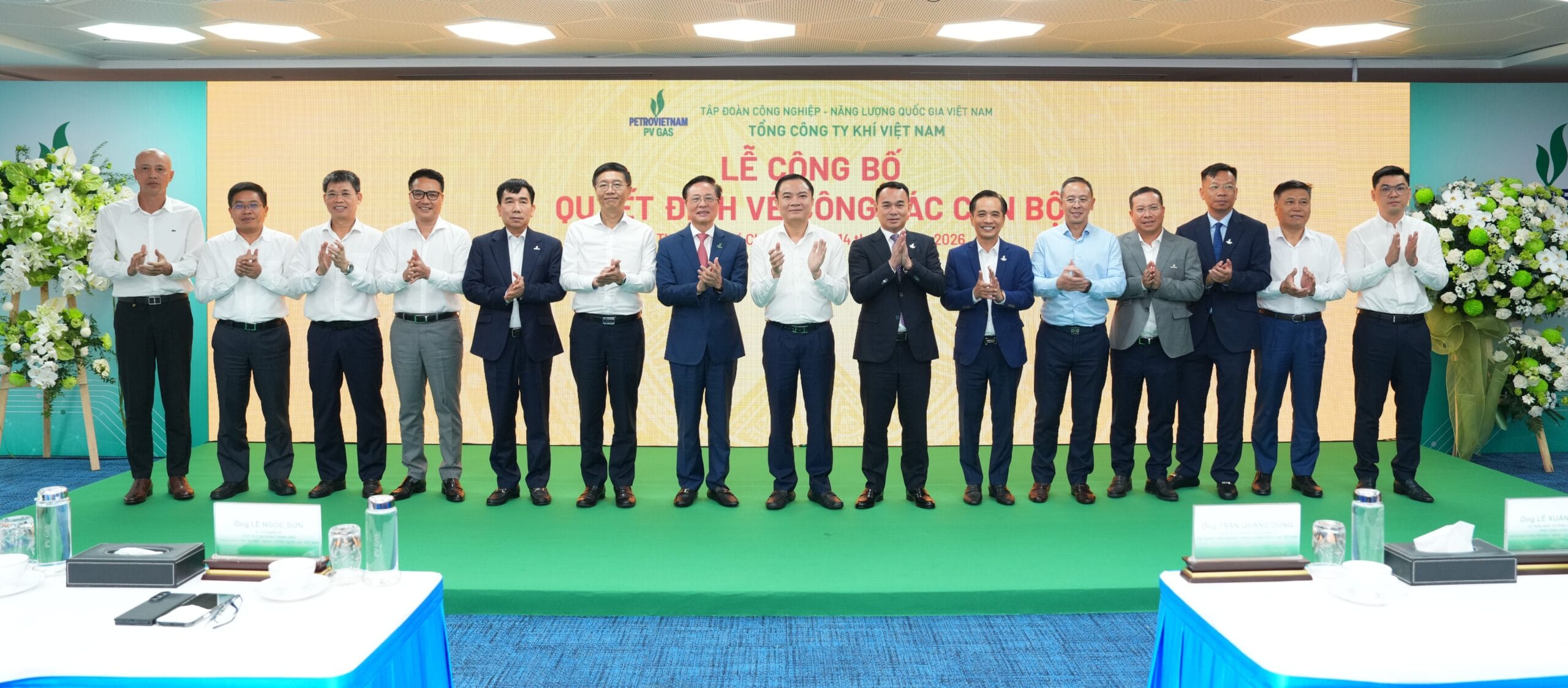 PV GAS kiện toàn bộ máy lãnh đạo cao cấp nhiệm kỳ 2026 – 2031