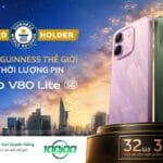 vivo V80 Lite 5G với pin khủng lập kỷ lục mới về thời lượng sử dụng